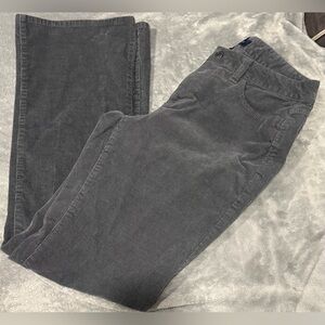 Talbots Grey Curvy Bootcut Corduroy